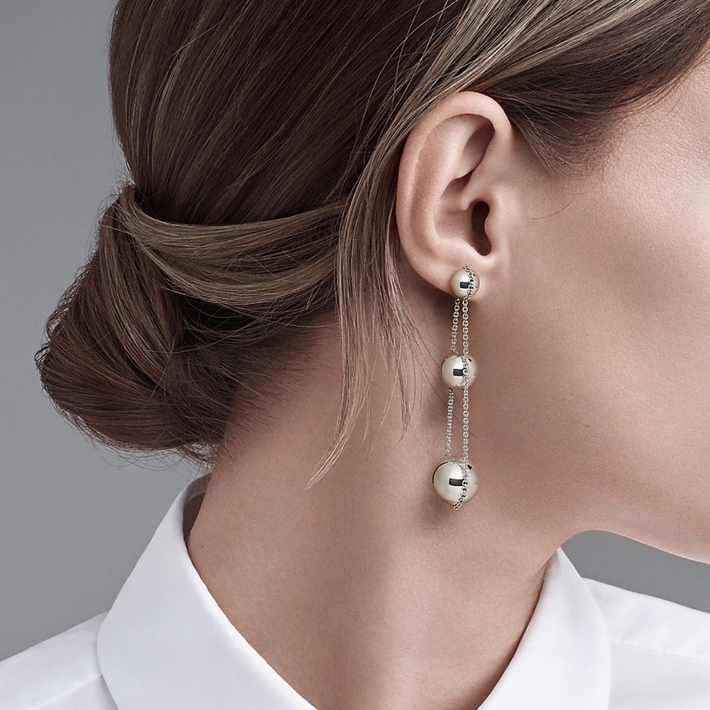 Tiffany & Co Triple Drop Earrings